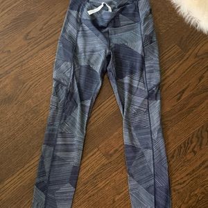blue lululemon leggings